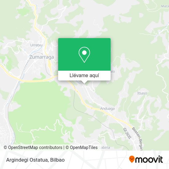 Mapa Argindegi Ostatua