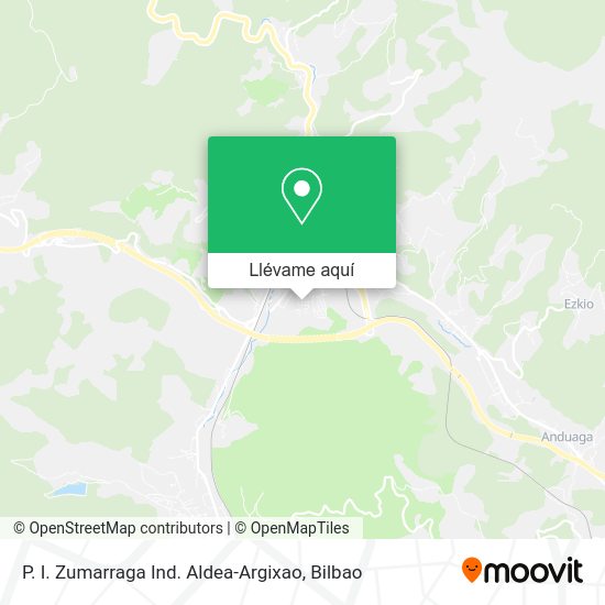 Mapa P. I. Zumarraga Ind. Aldea-Argixao