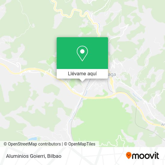 Mapa Aluminios Goierri
