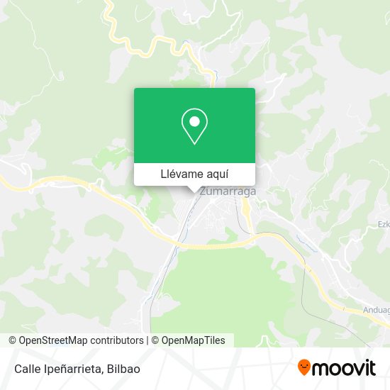 Mapa Calle Ipeñarrieta