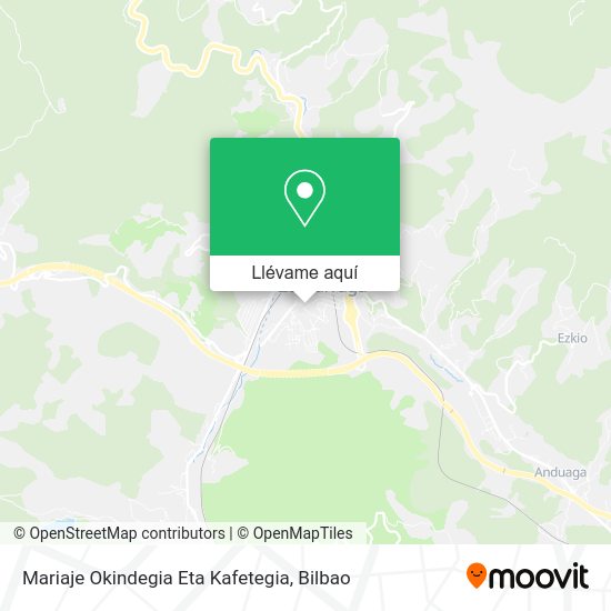 Mapa Mariaje Okindegia Eta Kafetegia