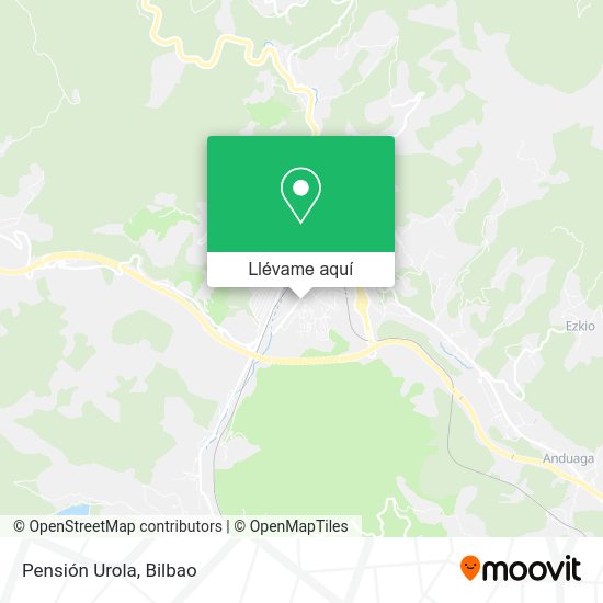 Mapa Pensión Urola