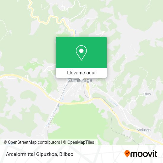 Mapa Arcelormittal Gipuzkoa
