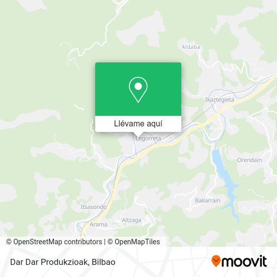Mapa Dar Dar Produkzioak