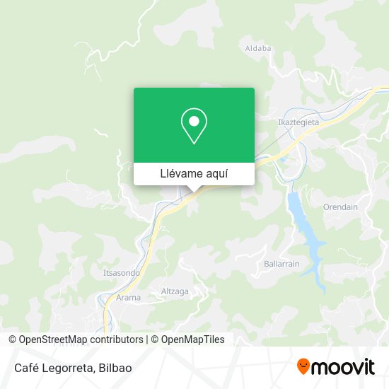 Mapa Café Legorreta