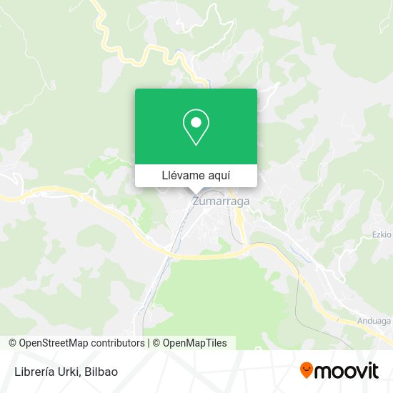 Mapa Librería Urki