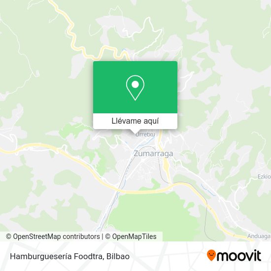 Mapa Hamburguesería Foodtra