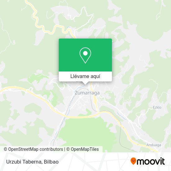 Mapa Urzubi Taberna