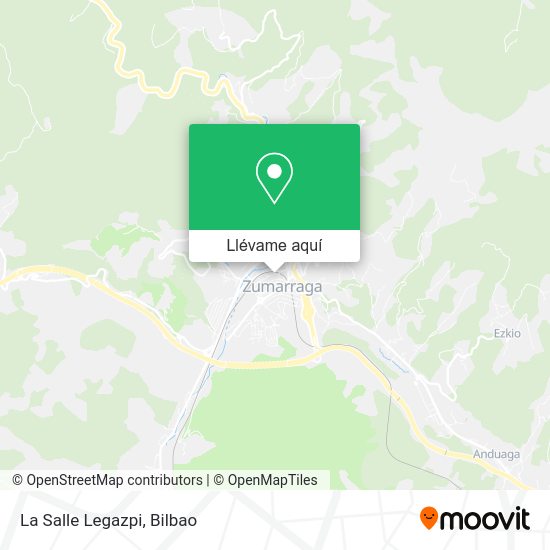 Mapa La Salle Legazpi