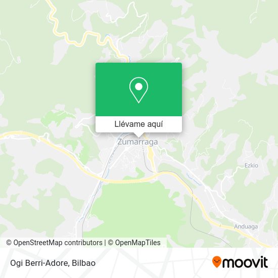 Mapa Ogi Berri-Adore