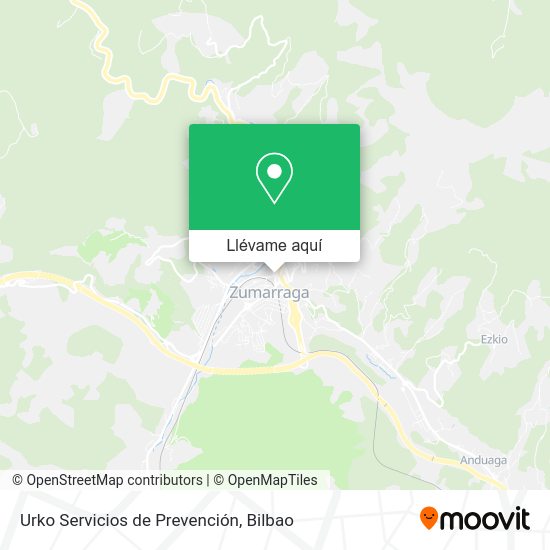 Mapa Urko Servicios de Prevención