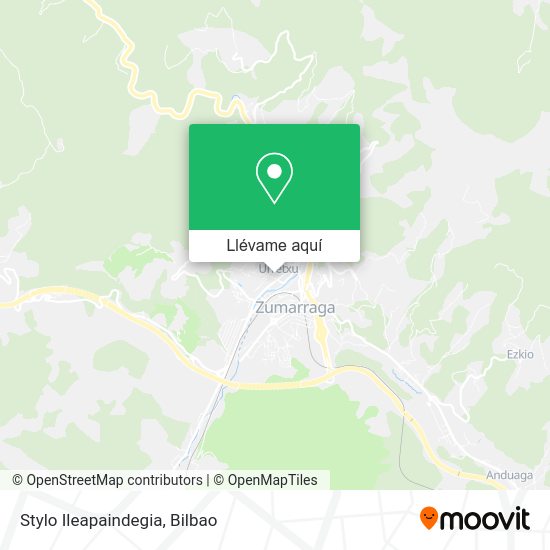 Mapa Stylo Ileapaindegia