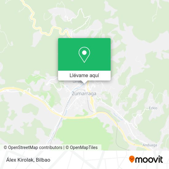 Mapa Álex Kirolak