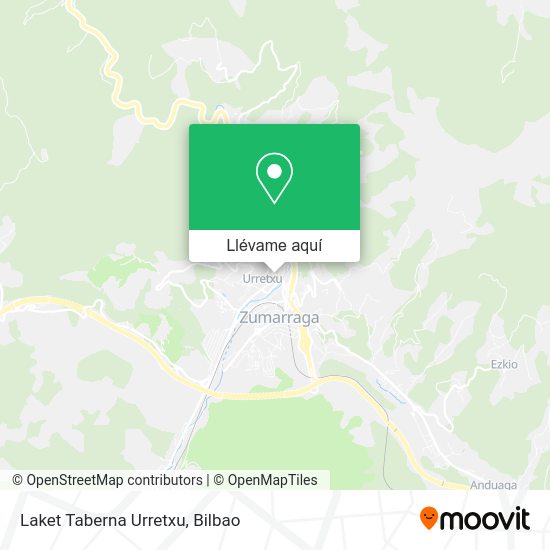 Mapa Laket Taberna Urretxu