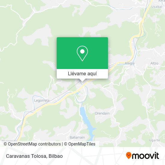 Mapa Caravanas Tolosa