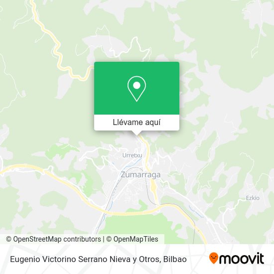 Mapa Eugenio Victorino Serrano Nieva y Otros