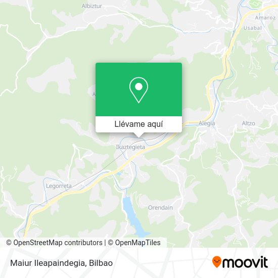 Mapa Maiur Ileapaindegia