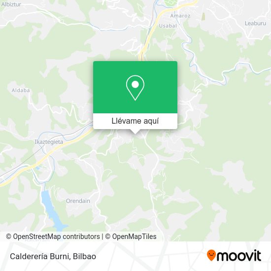 Mapa Calderería Burni