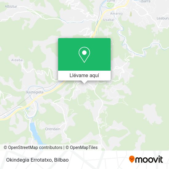 Mapa Okindegia Errotatxo