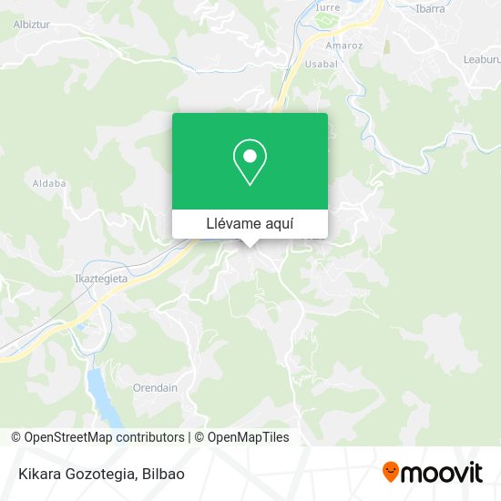 Mapa Kikara Gozotegia