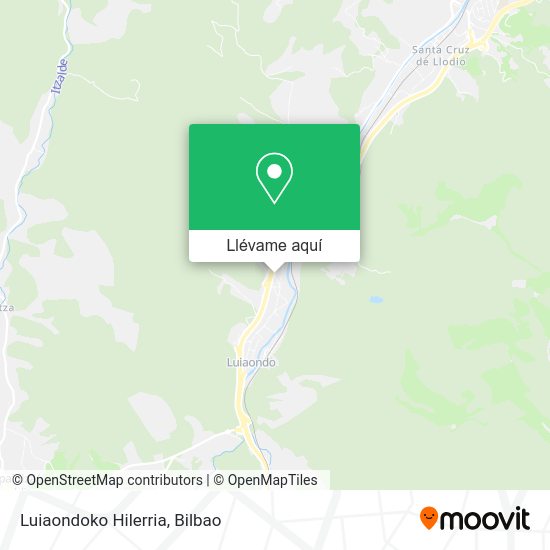 Mapa Luiaondoko Hilerria