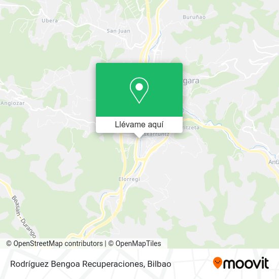 Mapa Rodríguez Bengoa Recuperaciones