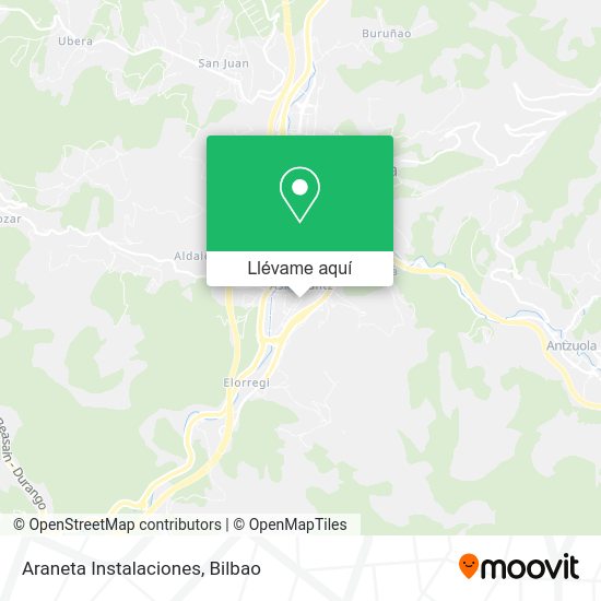 Mapa Araneta Instalaciones