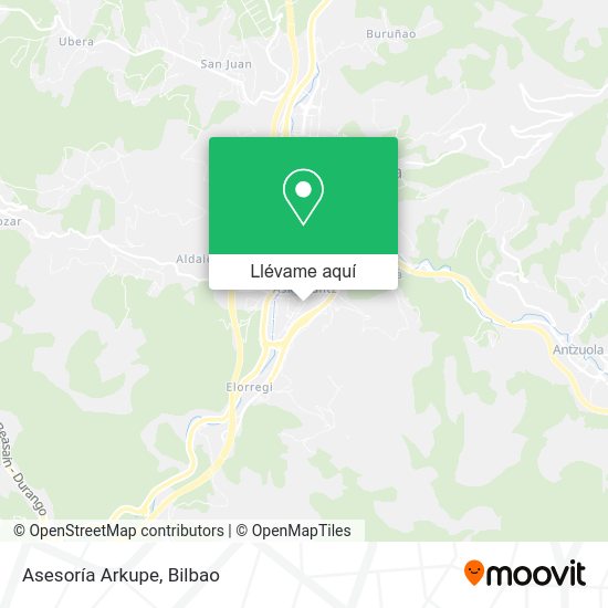 Mapa Asesoría Arkupe