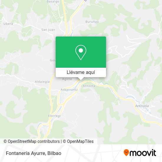 Mapa Fontanería Ayurre