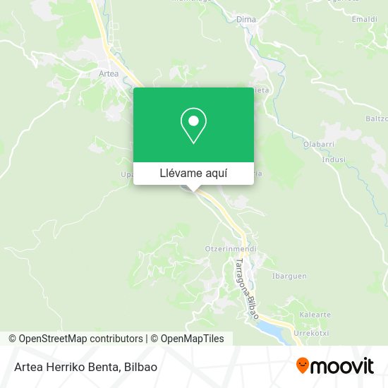 Mapa Artea Herriko Benta