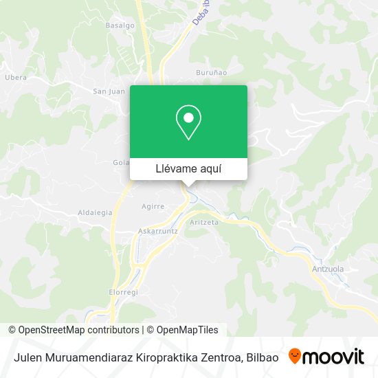 Mapa Julen Muruamendiaraz Kiropraktika Zentroa