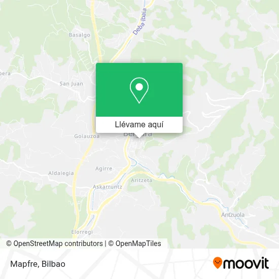 Mapa Mapfre