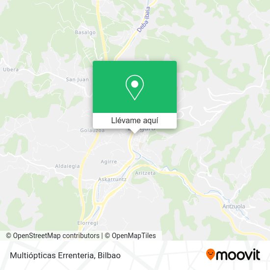 Mapa Multiópticas Errenteria