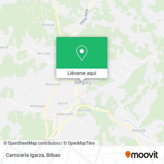 Mapa Carnicería Igarza