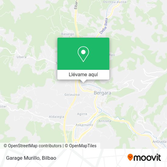 Mapa Garage Murillo