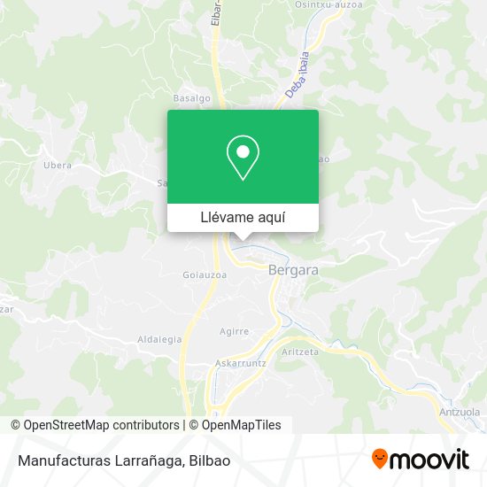 Mapa Manufacturas Larrañaga