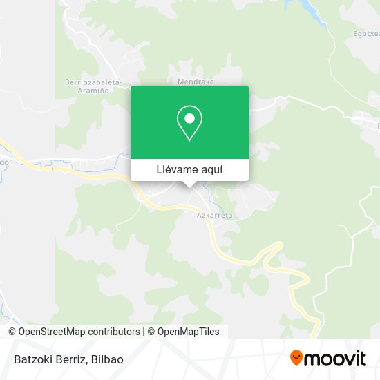 Mapa Batzoki Berriz