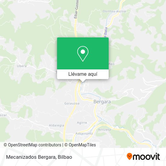 Mapa Mecanizados Bergara