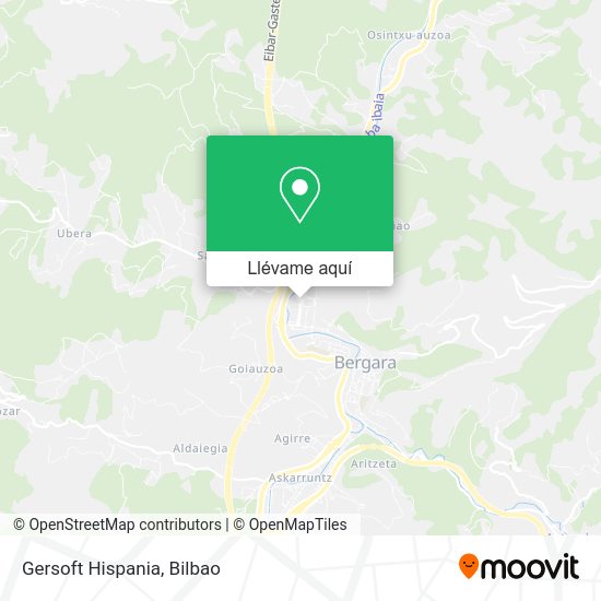 Mapa Gersoft Hispania