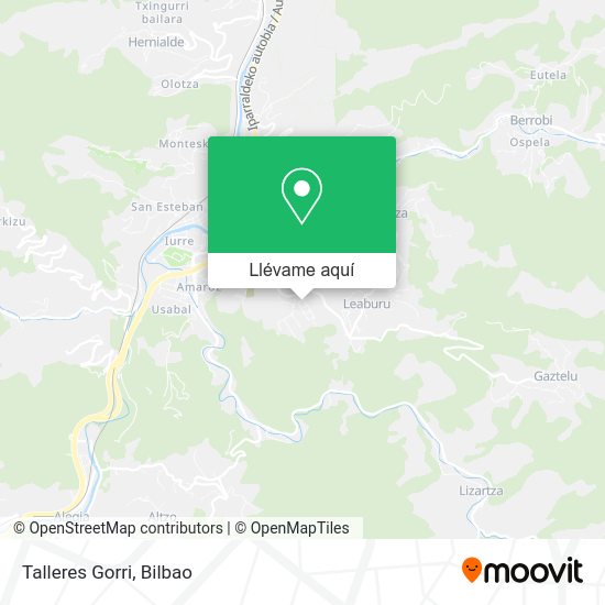Mapa Talleres Gorri