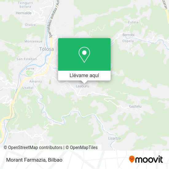 Mapa Morant Farmazia