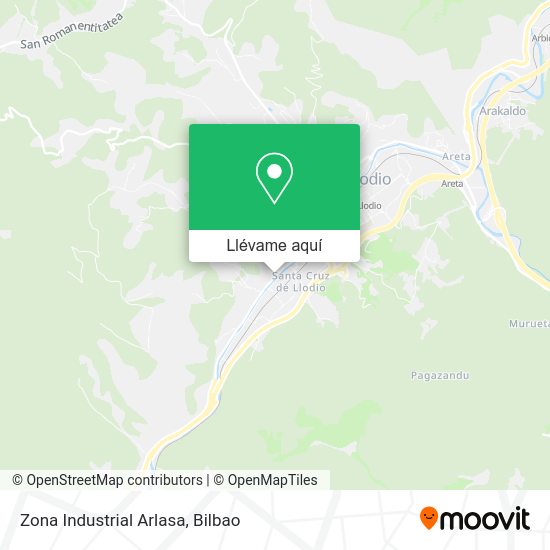 Mapa Zona Industrial Arlasa
