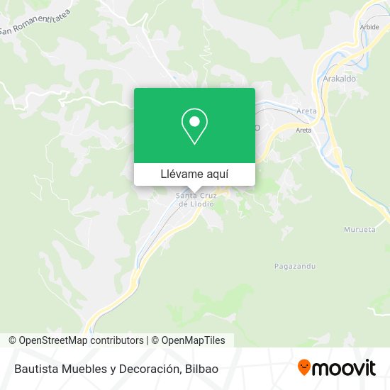 Mapa Bautista Muebles y Decoración