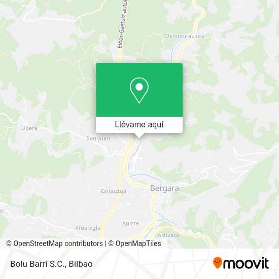 Mapa Bolu Barri S.C.