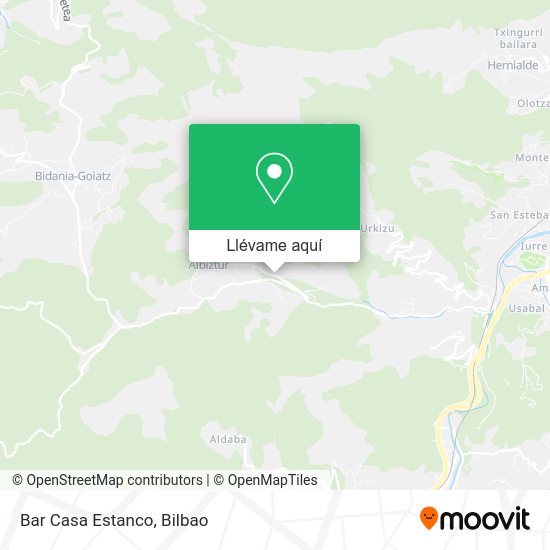 Mapa Bar Casa Estanco