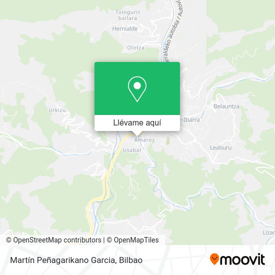 Mapa Martín Peñagarikano Garcia