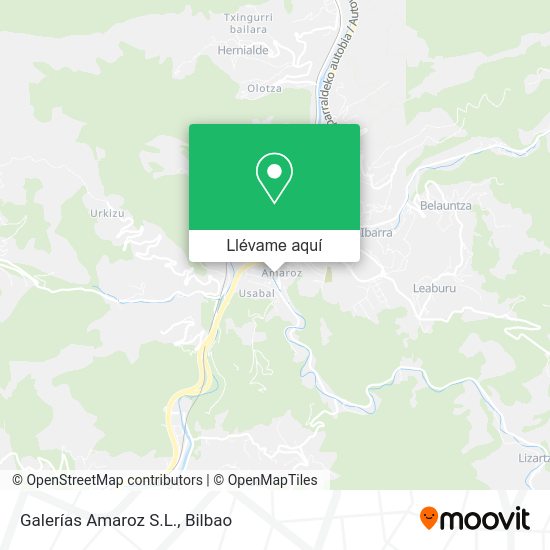 Mapa Galerías Amaroz S.L.