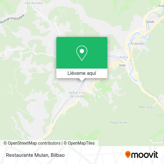 Mapa Restaurante Mulan