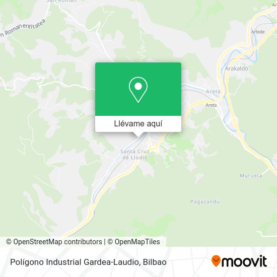 Mapa Polígono Industrial Gardea-Laudio