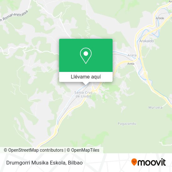 Mapa Drumgorri Musika Eskola